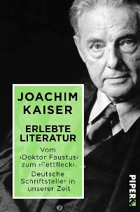 Cover Erlebte Literatur