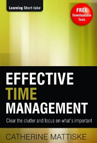 Cover Effective Time Management