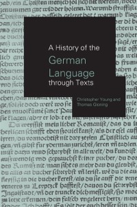 Cover A History of the German Language Through Texts