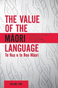 Cover The Value of the Maori Language