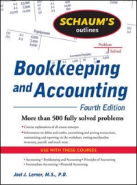Cover Schaum's Outline of Bookkeeping and Accounting, Fourth Edition