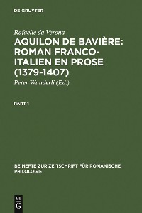 Cover Aquilon de Bavière: Roman franco-italien en prose (1379-1407)