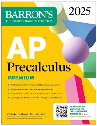 Cover AP Precalculus Premium, 2025: Prep Book with 3 Practice Tests + Comprehensive Review + Online Practice