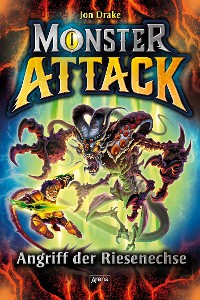 Cover Monster Attack (1). Angriff der Riesenechse
