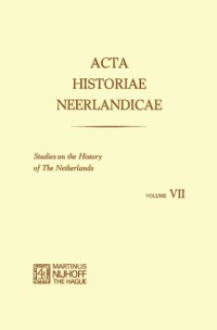 Cover Acta Historiae Neerlandicae