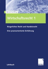 Cover Wirtschaftsrecht 1