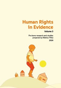 Cover Human rights in evidence