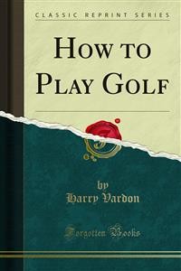 Cover How to Play Golf