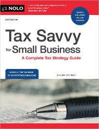 Cover Tax Savvy for Small Business