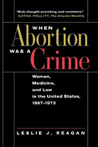 Cover When Abortion Was a Crime
