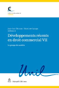 Cover Développements récents en droit commercial VII