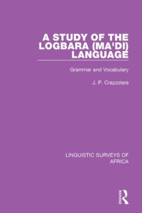 Cover Study of the Logbara (Ma'di) Language