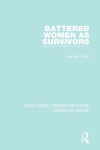 Cover Battered Women as Survivors