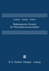 Cover Mathematische Formeln für Wirtschaftswissenschaftler