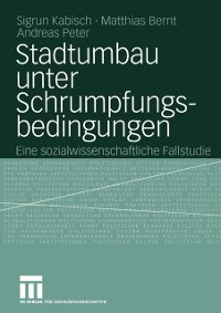 Cover Stadtumbau unter Schrumpfungsbedingungen