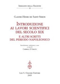 Cover Introduzione ai lavori scientifici del secolo XIX e altri scritti del periodo napoleonico.