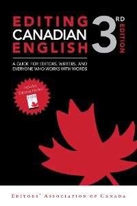 Cover Editing Canadian English, 3rd edition