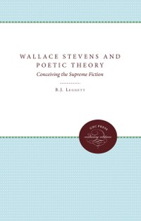 Cover Wallace Stevens and Poetic Theory