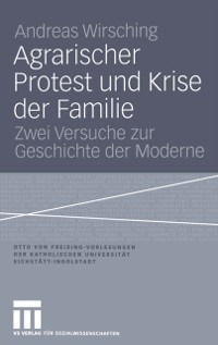 Cover Agrarischer Protest und Krise der Familie