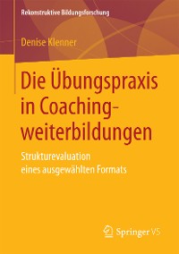 Cover Die Übungspraxis in Coachingweiterbildungen