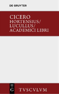 Cover Hortensius. Lucullus. Academici libri