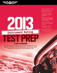 Cover Instrument Rating Test Prep 2013