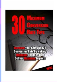 Cover 30 Maximum Conversion Rate Tips