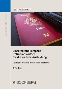 Cover Einsatzrecht kompakt - Definitionswissen für die weitere Ausbildung