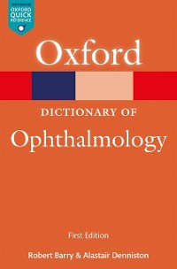 Cover Dictionary of Ophthalmology