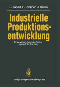 Cover Industrielle Produktionsentwicklung