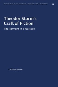 Cover Theodor Storm's Craft of Fiction