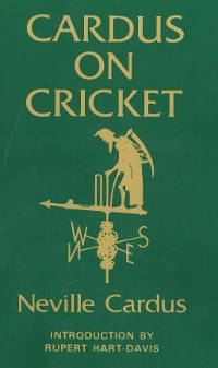 Cover Cardus on Cricket