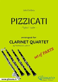 Cover Pizzicati - Clarinet Quartet set of PARTS