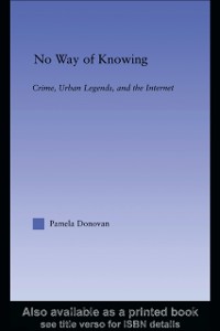 Cover No Way of Knowing