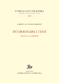 Cover Interrogare i testi