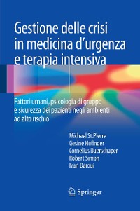 Cover Gestione delle crisi in medicina d'urgenza e terapia intensiva