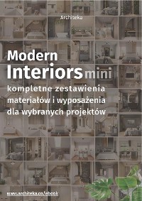 Cover Nowoczesne wnętrza- przydatne rozwiązania. Katalog z zestawieniami materiałów i wyposażenia