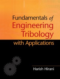 Cover Fundamentals of Engineering Tribology with Applications