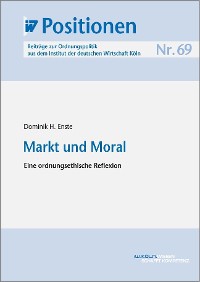 Cover Markt und Moral