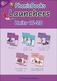 Cover Phonic Books Dandelion Launchers Units 16-20 ('tch' and 've', two-syllable words, suffixes -ed and -ing and 'le')