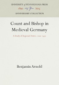 Cover Count and Bishop in Medieval Germany