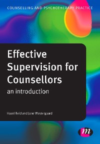 Cover Effective Supervision for Counsellors