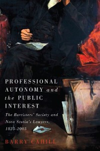 Cover Professional Autonomy and the Public Interest