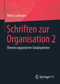 Cover Schriften zur Organisation 2