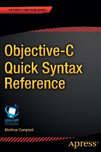 Cover Objective-C Quick Syntax Reference