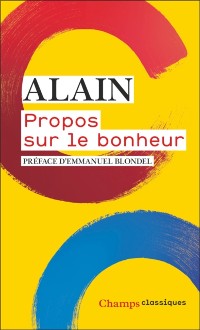 Cover Propos sur le bonheur