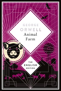 Cover Animal Farm by George Orwell. English Edition