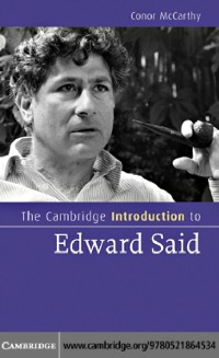 Cover Cambridge Introduction to Edward Said