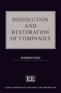 Cover Dissolution and Restoration of Companies