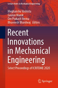 Cover Recent Innovations in Mechanical Engineering
